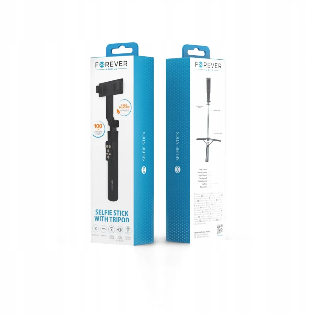 forever-selfie-stick-bluetooth-tripod-sst-100-czarny-stan-nowy