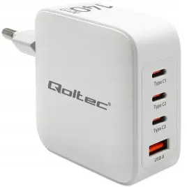 qoltec-ladowarka-sieciowa-140w-gan-or-5-20v-or-2-5-5a-or-3-x-usb-c-pd-or-1-x-u
