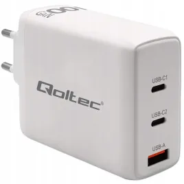 qoltec-ladowarka-sieciowa-100w-gan-or-5-20v-or-1-5-5a-or-2-x-usb-c-pd-or-1-x-u