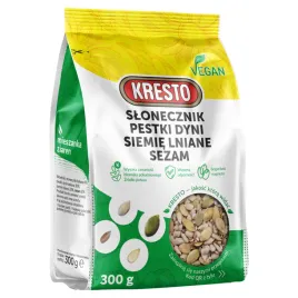 kresto-mieszanka-ziaren-slonecznik-pestki-dyni-siemie-lniane-sezam-300-g