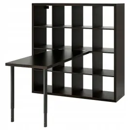 ikea-kallax-lagkapten-biurko-czarny-czarnybraz-147x159x147-cm