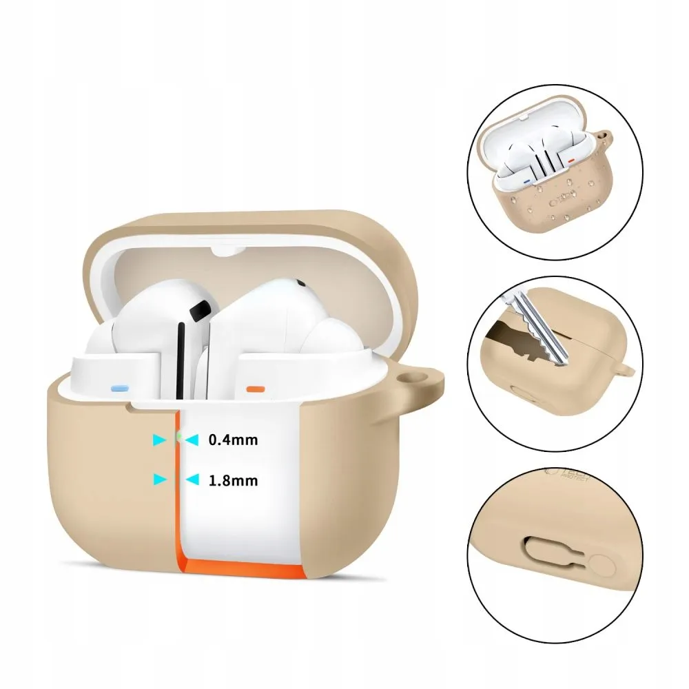 tech-protect-silicone-hook-do-samsung-galaxy-buds-3-3-pro-case-caffe-latte