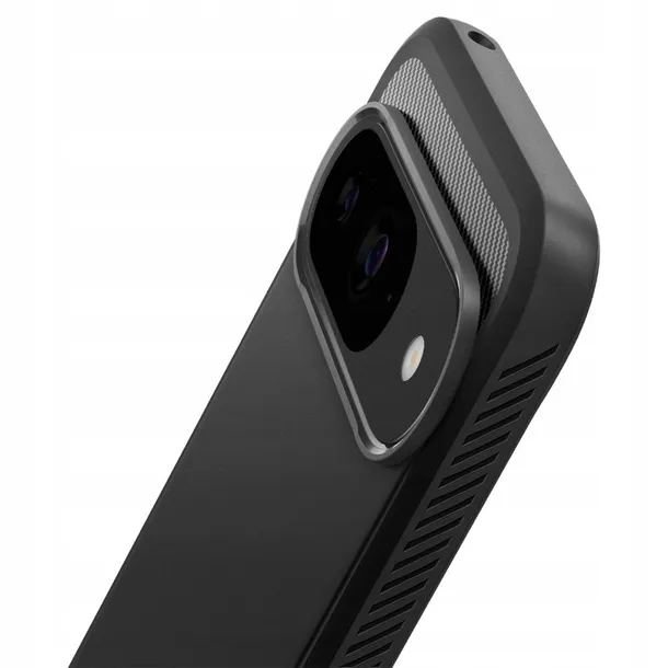 spigen-rugged-armor-case-pokrowiec-do-google-pixel-9-9-pro-matte-black-funkcje-ladowanie-indukcyjne-pochlanianie-wstrzasow