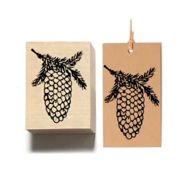 szyszka-stempel-drewniany