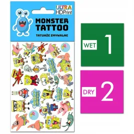 tatuaze-zmywalne-dla-dzieci-spongebob-wzory-oryginalne