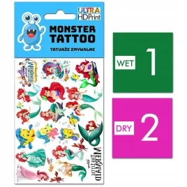 tatuaze-zmywalne-dla-dzieci-mala-syrenka-arielka-wzory-oryginalne