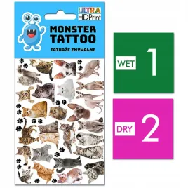 tatuaze-dla-dzieci-zmywalne-tymczasowe-koty-wzory-jakosc