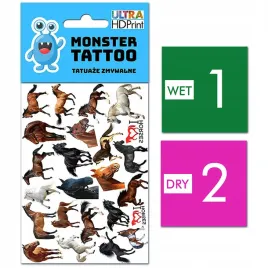 tatuaze-zmywalne-dla-dzieci-konie-wzory-oryginalne