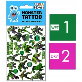 tatuaze-zmywalne-dla-dzieci-hulk-wzory-oryginalne