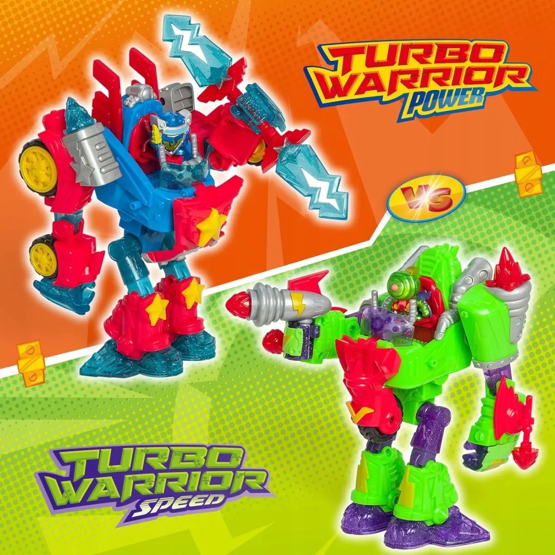 Super Zings Things Zestaw Robot Turbo Warrior Power