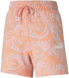 spodenki-damskie-sportowe-puma-floral-vibes-r-m-luzne-szorty-wysoki-stan