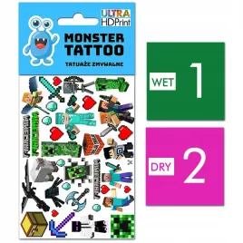 tatuaze-zmywalne-dla-dzieci-minecraft-wzory-oryginalne