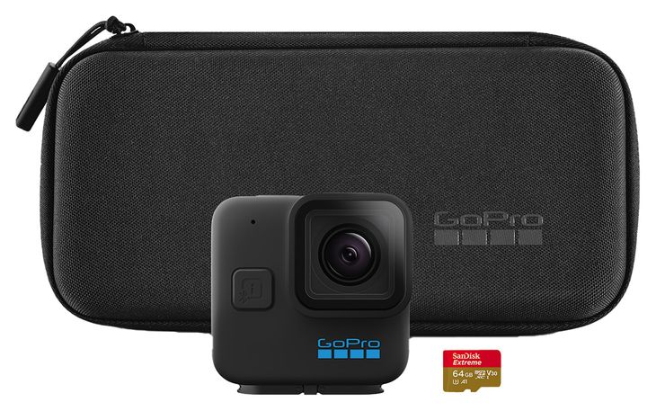 GOPRO HERO 11 Black MINI,KAMERA SPORTOWA plus karta microSD SanDisk z 64 GB