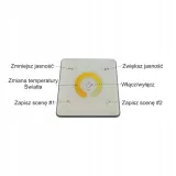 panel-sterujacy-do-systemow-oswietlenia-2-4ghz-smart-track-stan-nowy