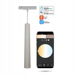 lampa-wiszaca-biala-led-wifi-zigbee-tuba-10w-do-szyn-smart-track-48vdc