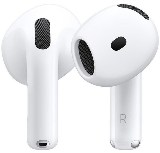 ﻿Słuchawki Apple AirPods 4 Douszne Bezprzewodowe białe