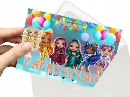 zaproszenie-rainbow-high-lalka-na-urodziny-dziecka-koperta-gratis