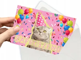 zaproszenie-koty-na-urodziny-dziecka-koperta-gratis