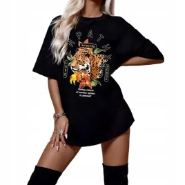 modna-sukienka-damska-mini-krotka-koszulka-oversize-na-lato-duzo-wzorow-xxl