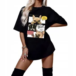 modna-sukienka-damska-mini-krotka-koszulka-oversize-na-lato-duzo-wzorow-xxl