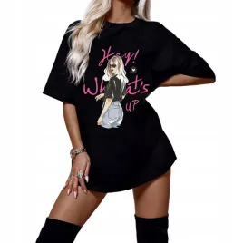 modna-sukienka-damska-mini-krotka-koszulka-oversize-na-lato-duzo-wzorow-xxl