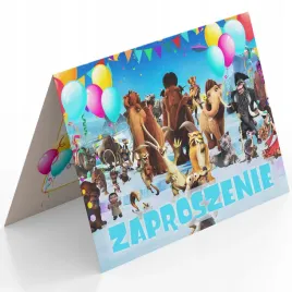 zaproszenie-epoka-lodowcowa-wiewior-na-urodziny-dziecka-koperta-gratis