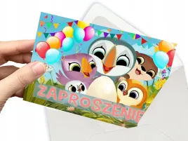 zaproszenie-wyspa-puffinow-nowi-przyjaciele-na-urodziny-dziecka-koperta