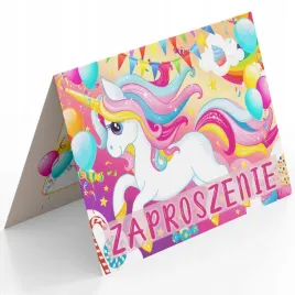 zaproszenie-jednorozec-teczowy-rozowy-na-urodziny-dziecka-koperta-gratis