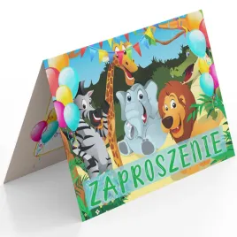 zaproszenie-safari-zwierzeta-slon-lew-zyrafa-na-urodziny-dziecka-koperta