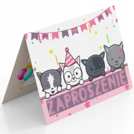zaproszenie-koty-na-urodziny-dziecka-koperta-gratis