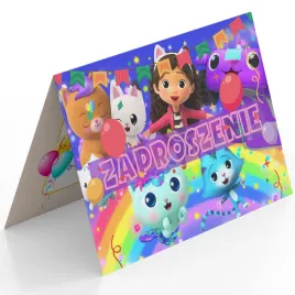 zaproszenie-koci-domek-gabi-na-urodziny-dziecka-koperta-gratis