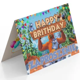 zaproszenie-grizzy-i-lemingi-na-urodziny-dziecka-koperta-gratis