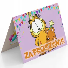 zaproszenie-garfield-na-urodziny-dziecka-koperta-gratis