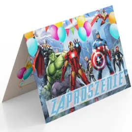 zaproszenie-avengers-ironman-hulk-thor-na-urodziny-dziecka-koperta-gratis