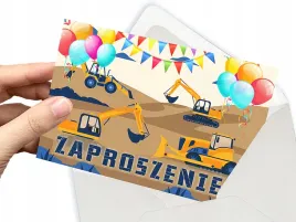 zaproszenie-koparka-budowa-spych-na-urodziny-dziecka-koperta-gratis