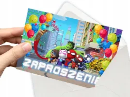 zaproszenie-spidey-i-super-kumple-na-urodziny-dziecka-koperta-gratis