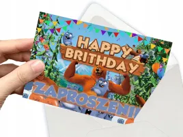 zaproszenie-grizzy-i-lemingi-na-urodziny-dziecka-koperta-gratis