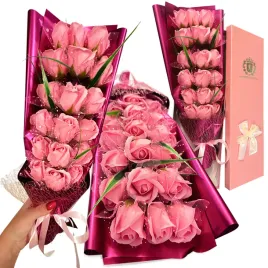 flower-box-roze-mydlane-bukiet-rozowe-w-rozowym-opakowaniu