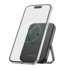 borofone-power-bank-5000mah-bj51-typc-pd-20w-magnetic-indukcja-czarny