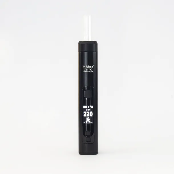 Waporyztor V3 Pro Titanium Glass Black
