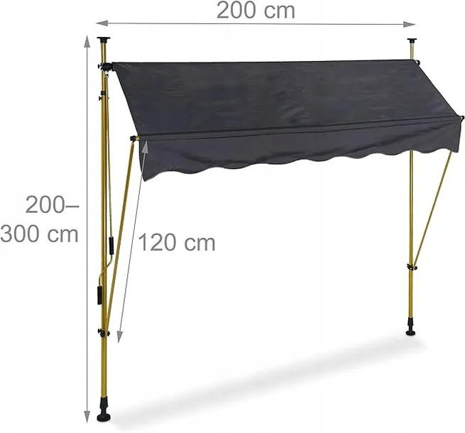 markiza-relaxdays-10041459-200-cm-material-dominujacy-inny