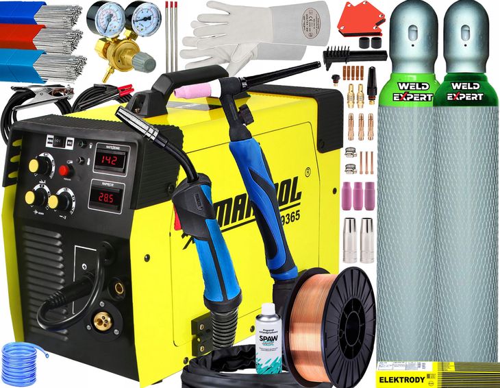 SPAWARKA MIGOMAT MAR-POL 250A 3W1 MIG/MAG MMA TIG-Zdjęcie-0