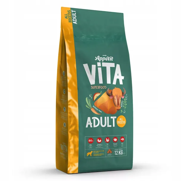 Comfy Appetit Vita Adult All Breeds Buffalo Bawół 12kg