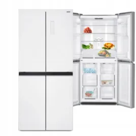 mr⭐︎様 Lodówka chłodziarko-zamrażarka biała szklany front MultiDoor MPM