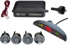 szare-grafitowe-czujniki-parkowania-cofania-215mm-25mm-buzer-led