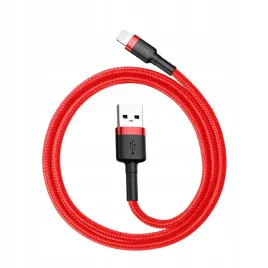 kabel-baseus-cafule-usb-a-lightning-2-4a-qc-3-0-0-5m-czerwony