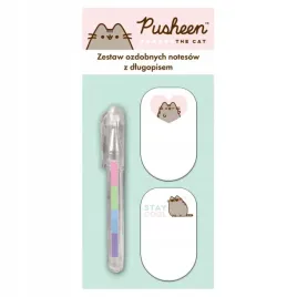 zestaw-notesow-samoprzylepnych-30k-2szt-z-dlugopisem-kot-pusheen