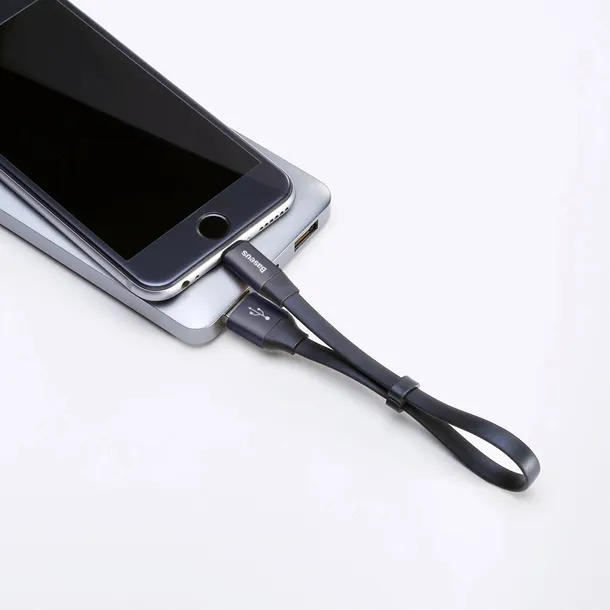 kabel-baseus-nimble-usb-a-lightning-2a-0-23-m-czarny-stan-nowy-kolor-czarny