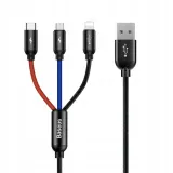 kabel-baseus-three-primary-colors-3w1-usb-a-micro-usb-lightning-usb-c