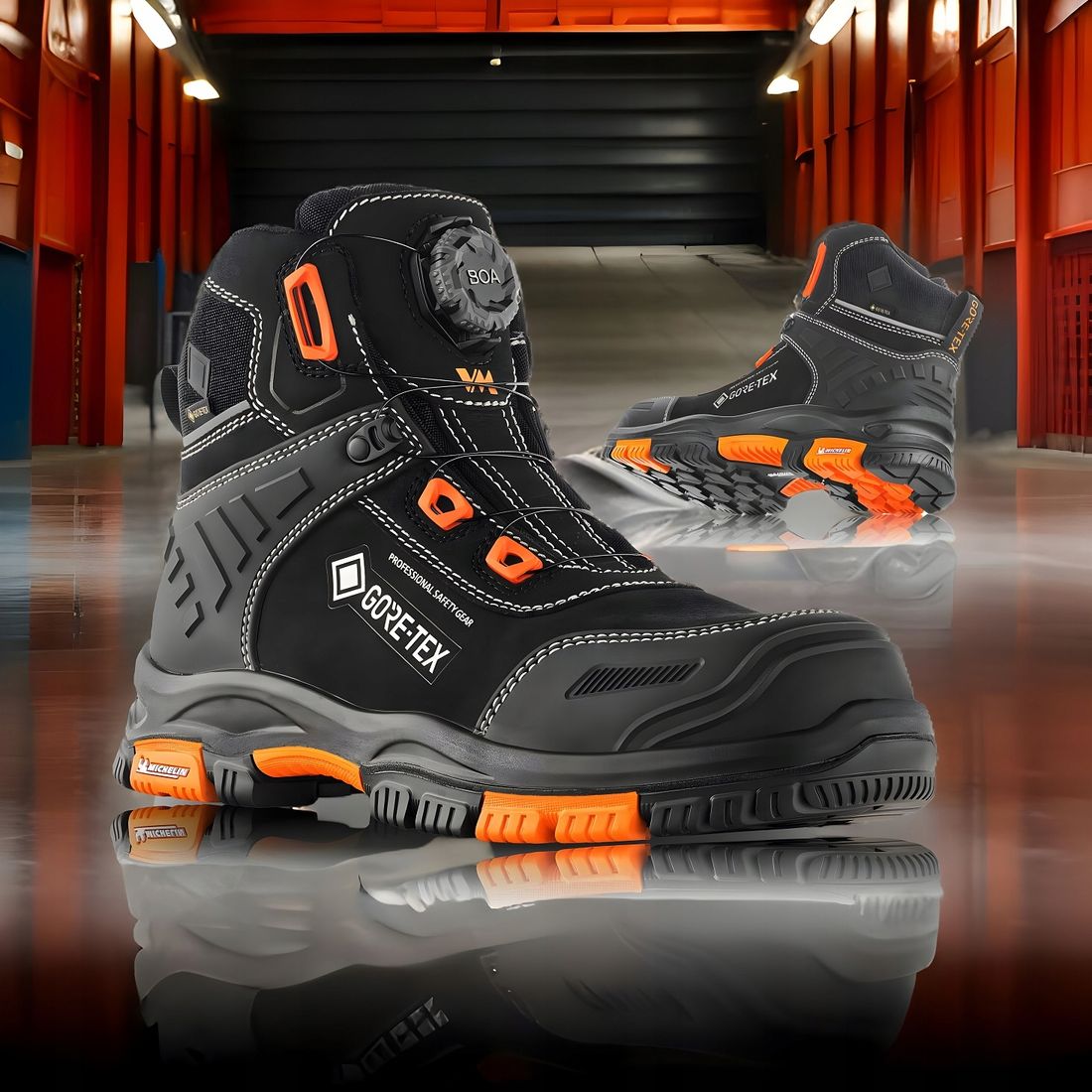 Buty Robocze Męskie Trzewiki Membrana Gore-Tex VM OAKLAND